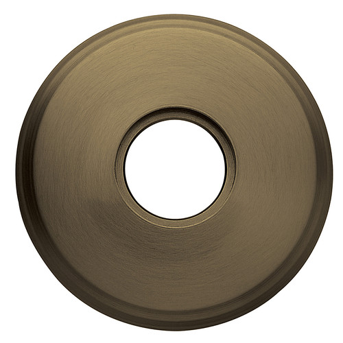 Baldwin 5075/5127.050 Satin Brass & Black 2.625" Rosette