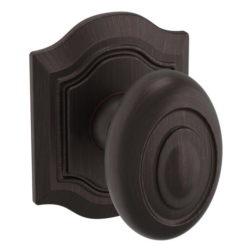 Baldwin 5077112IDM-PRE Venetian Bronze Half Dummy Knob with R027 Rose