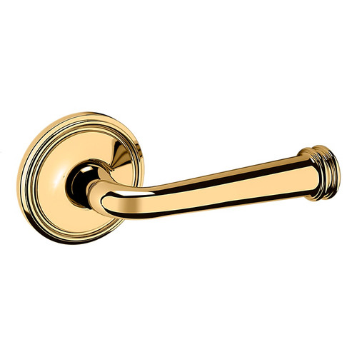Baldwin 5116003FD-PRE Lifetime Brass Full Dummy Lever with 5070 Rose