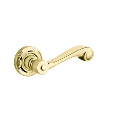 Baldwin 5103.003.priv.s Lifetime Polished Brass Privacy 5103 Solid Brass Lever with Your Choice of Small Rosette