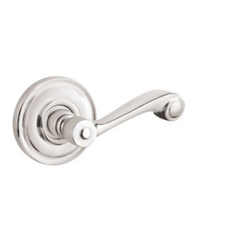 Baldwin 5103.055.fd Lifetime Polished Nickel Full Dummy 5103 Solid Brass Lever with Your Choice of Rosette