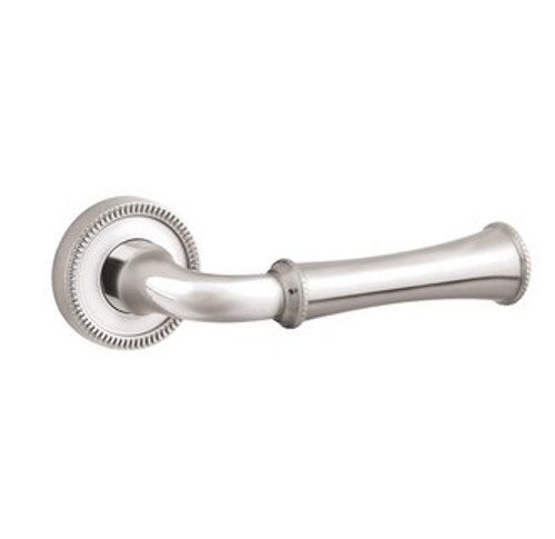 Baldwin 5118.055.priv.s Lifetime Polished Nickel Privacy 5118 Solid Brass Lever with Your Choice of Small Rosette