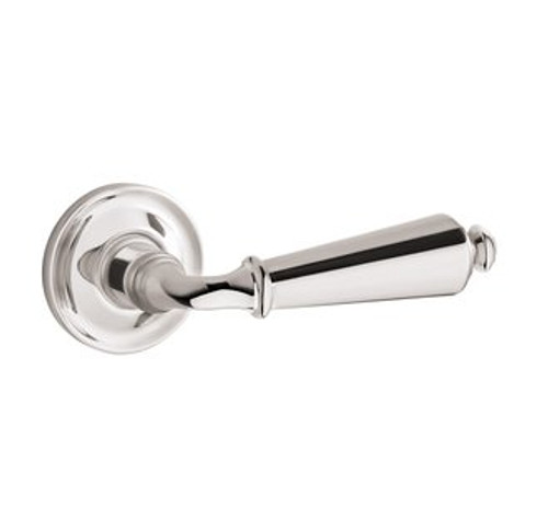 Baldwin 5125.055.priv.s Lifetime Polished Nickel Privacy 5125 Solid Brass Lever with Your Choice of Small Rosette