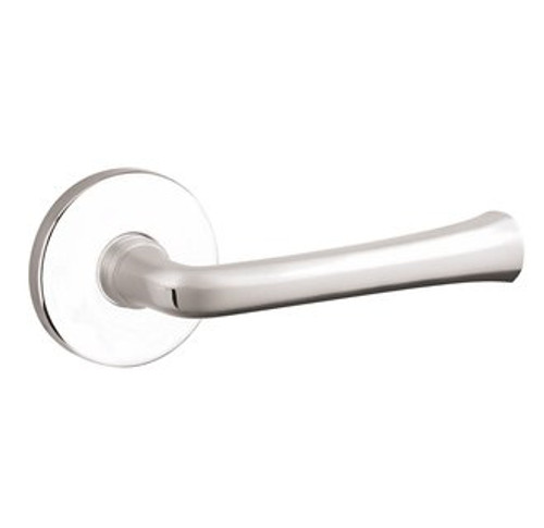 Baldwin 5112.055.priv Lifetime Polished Nickel Privacy 5112 Solid Brass Lever with Your Choice of Rosette