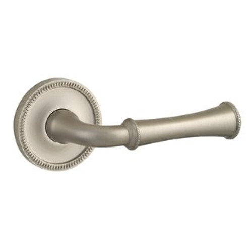 Baldwin 5118.056.fd Lifetime Satin Nickel Full Dummy 5118 Solid Brass Lever with Your Choice of Rosette