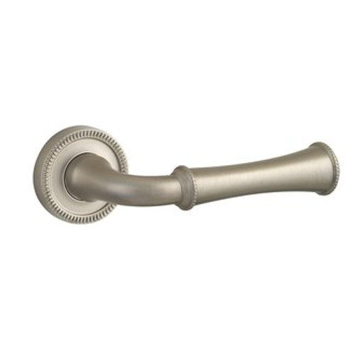 Baldwin 5118.056.idm.s Lifetime Satin Nickel Half Dummy 5118 Solid Brass Lever with Your Choice of Small Rosette