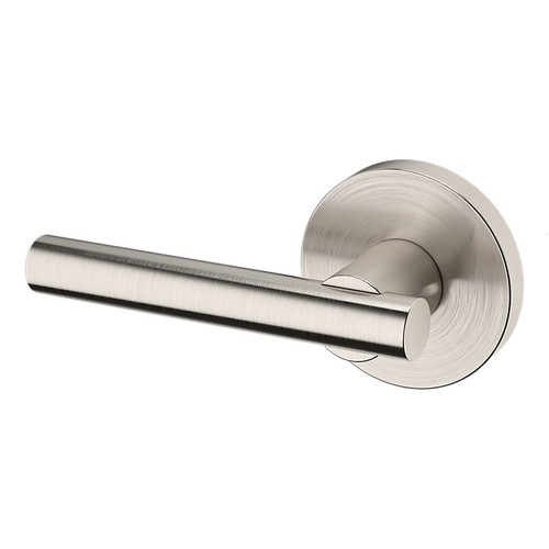 Baldwin 5137056LDM-PRE Lifetime Satin Nickel Left Handed Half Dummy Lever with 5046 Rose