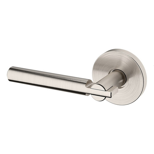 Baldwin 5161056LDM-PRE Lifetime Satin Nickel Left Handed Half Dummy Lever with 5046 Rose