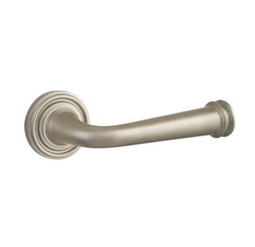 Baldwin 5116.056.pass.s Lifetime Satin Nickel Passage 5116 Solid Brass Lever with Your Choice of Small Rosette