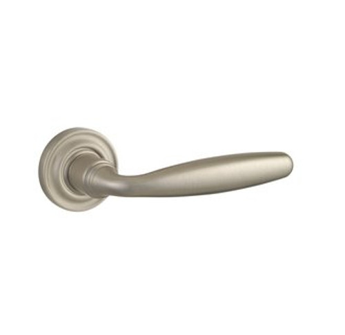 Baldwin 5106.056.priv.s Lifetime Satin Nickel Privacy 5106 Solid Brass Lever with Your Choice of Small Rosette