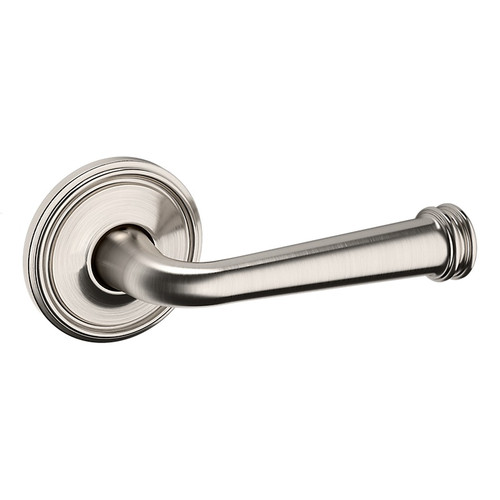 Baldwin 5116056RDM-PRE Lifetime Satin Nickel Right Handed Half Dummy Lever with 5070 Rose