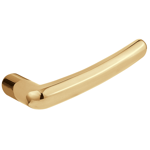 Baldwin 5165.031.RMR/LMR Non-lacquered Brass 1/2 Pair of 5165 Solid Brass Levers Minus Rosettes