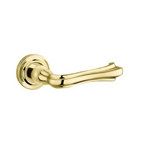 Baldwin 5101.031.priv.s Non-lacquered Brass Privacy 5101 Solid Brass Lever with Your Choice of Small Rosette