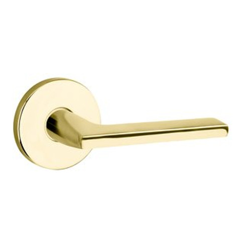 Baldwin 5162.031.priv Non-lacquered Brass Privacy 5162 Solid Brass Lever with Your Choice of Rosette