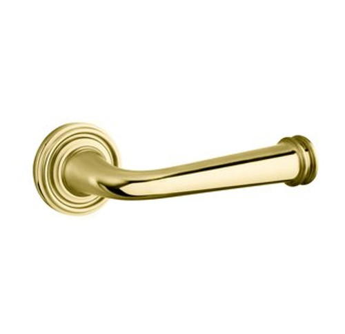 Baldwin 5116.031.priv.s Non-lacquered Brass Privacy 5116 Solid Brass Lever with Your Choice of Small Rosette