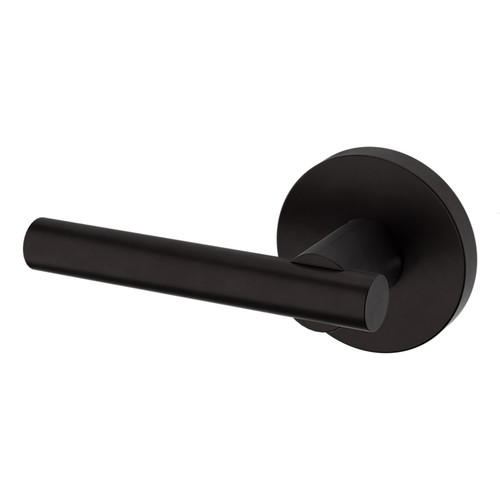 Baldwin 5137102LDM-PRE Oil Rubbed Bronze Left Handed Half Dummy Lever with 5046 Rose