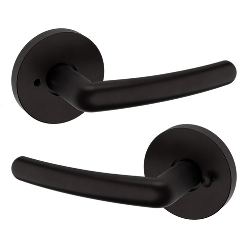 Baldwin 5165102PRIV-PRE Oil Rubbed Bronze Privacy Lever with 5046 Rose