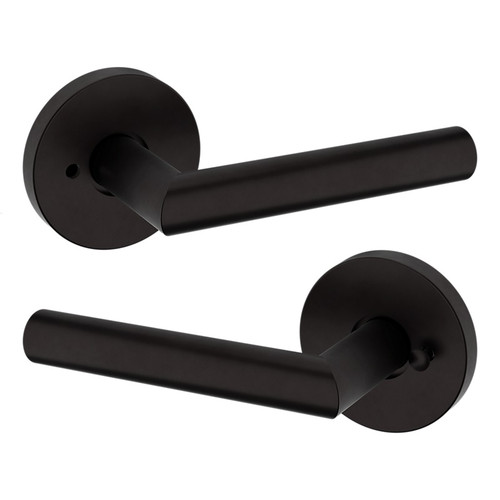 Baldwin 5173102PRIV-PRE Oil Rubbed Bronze Privacy Lever with 5046 Rose