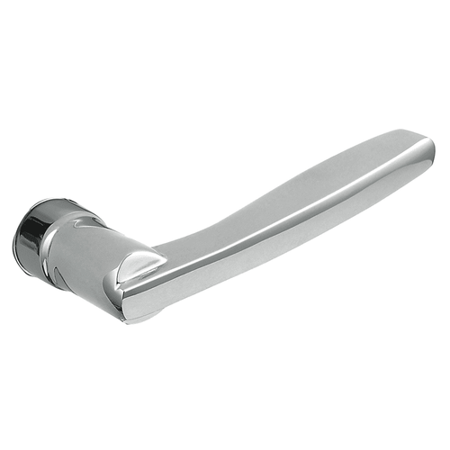Baldwin 5164.260.RMR/LMR Polished Chrome 1/2 Pair of 5164 Solid Brass Levers Minus Rosettes