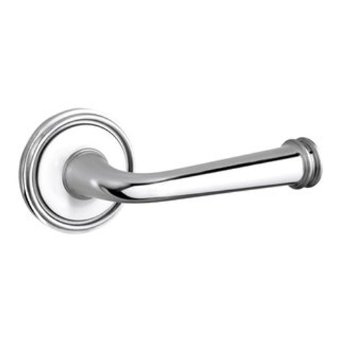 Baldwin 5116.260.fd Polished Chrome Full Dummy 5116 Solid Brass Lever with Your Choice of Rosette
