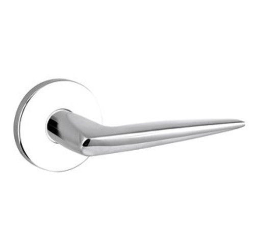 Baldwin 5166.260.fd Polished Chrome Full Dummy 5166 Solid Brass Lever with Your Choice of Rosette