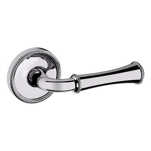 Baldwin 5118260FD-PRE Polished Chrome Full Dummy Lever with 5076 Rose