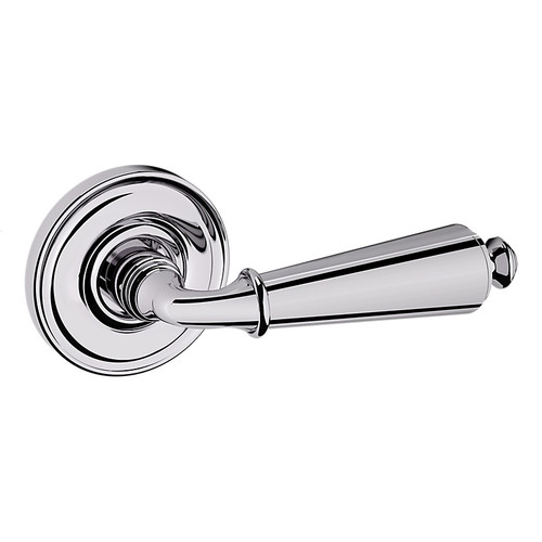 Baldwin 5125260FD-PRE Polished Chrome Full Dummy Lever with 5048 Rose