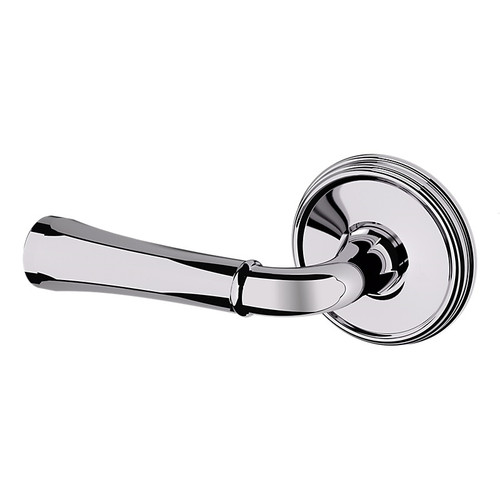 Baldwin 5113260LDM-PRE Polished Chrome Left Handed Half Dummy Lever with 5078 Rose