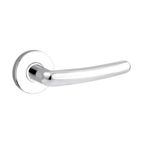 Baldwin 5165.260.priv.s Polished Chrome Privacy 5165 Solid Brass Lever with Your Choice of Small Rosette