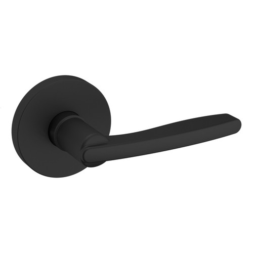 Baldwin 5164190FD-PRE Satin Black Full Dummy Lever with 5046 Rose