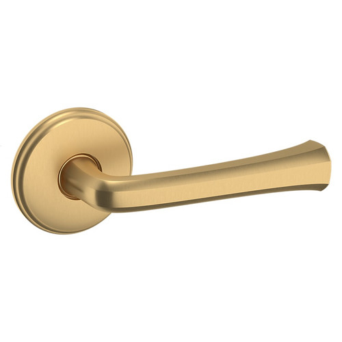 Baldwin 5112033FD-PRE Vintage Brass Full Dummy Lever with 5075 Rose