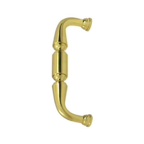 Deltana DP675U3 Polished Brass 6" Solid Brass Door Pull