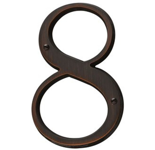 Baldwin 90678.112 Venetian Bronze House Number - 8