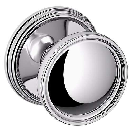 Baldwin K012260IDM-PRE Polished Chrome Half Dummy Knob with 5078 Rose