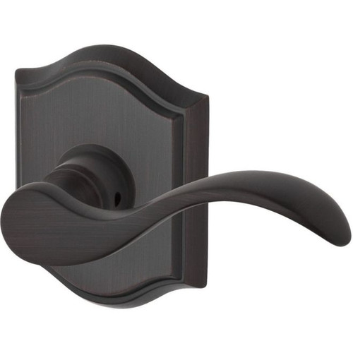 Baldwin Reserve FDCURTAR112 Venetian Bronze Full Dummy Curve Lever with Traditional Arch Rose