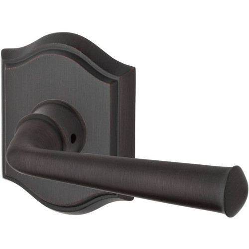 Baldwin Reserve HDFEDTAR112 Venetian Bronze Half Dummy Federal Lever with Traditional Arch Rose