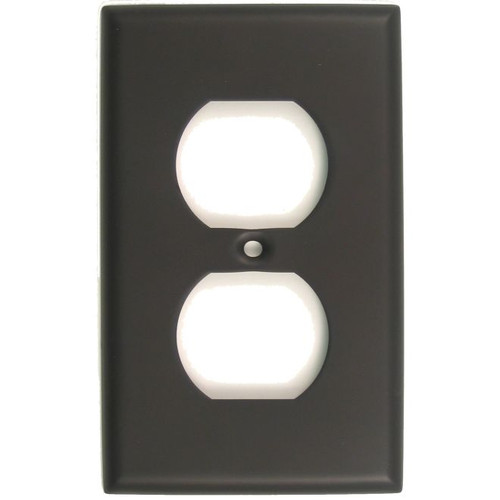 Rusticware 783ORB Single Outlet Switch Plate Oil Rubbed Bronze Finish