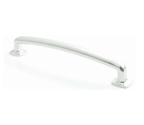 Rusticware 9901CH 4" Center to Center Arched Cabinet Pull Bright Chrome Finish