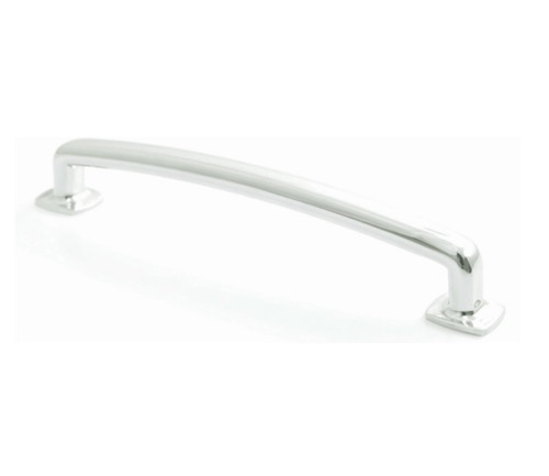 Rusticware 9906CH 5" Center to Center Arched Cabinet Pull Bright Chrome Finish