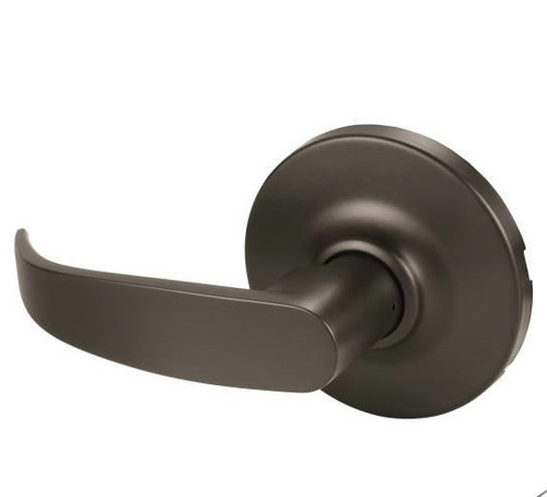 Sargent 10U93GP-BSP Black Suede Powder Coat Half Dummy 10-Line P-Lever with G-Rose