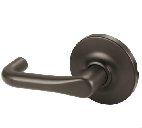 Sargent 10U93GJ-BSP Black Suede Powder Coat Half Dummy 10-Line J-Lever with G-Rose