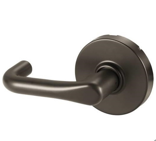 Sargent 10U93LJ-BSP Black Suede Powder Coat Half Dummy 10-Line J-Lever with L-Rose