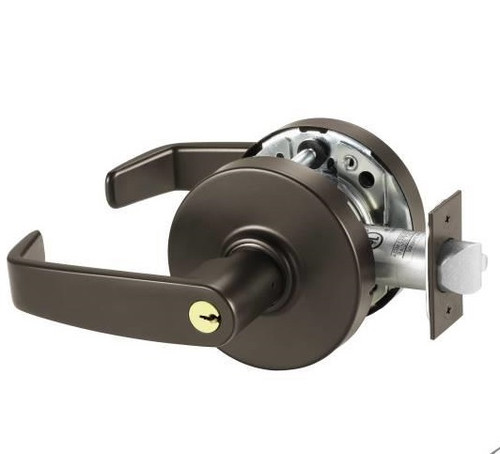 Sargent 10G05LL-10BE Dark Oxidized Satin Bronze - Equivalent Keyed Entry 10-Line L-Lever with L-Rose