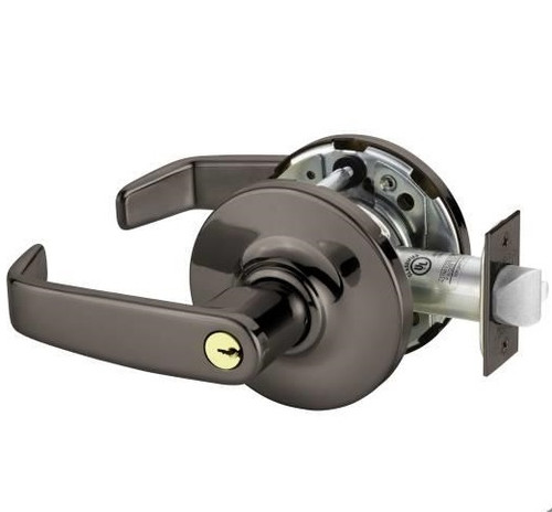 Sargent 10G05GL-10BL Oxidized Satin Bronze - Lacquered Keyed Entry 10-Line L-Lever with G-Rose