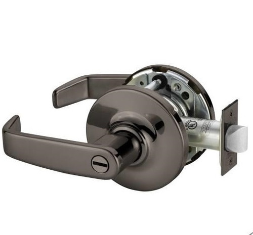 Sargent 10U65GL-10BL Oxidized Satin Bronze - Lacquered Privacy 10-Line L-Lever with G-Rose