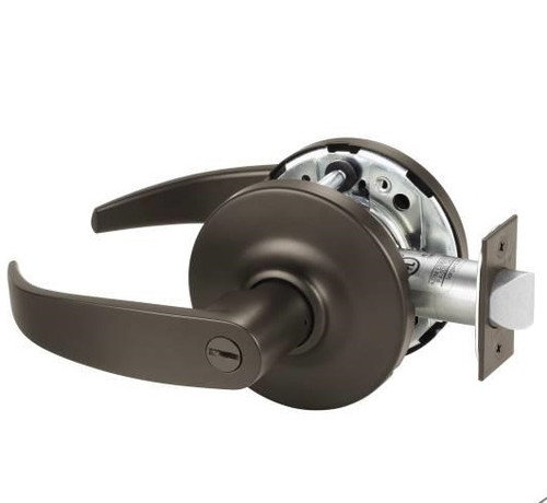 Sargent 10U65GP-10B Oxidized Satin Bronze - Oil Rubbed Privacy 10-Line P-Lever with G-Rose