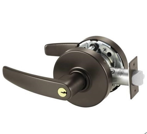 Sargent 10G05LB-10B Oxidized Satin Bronze - Oil Rubbed Keyed Entry 10-Line B-Lever with L-Rose