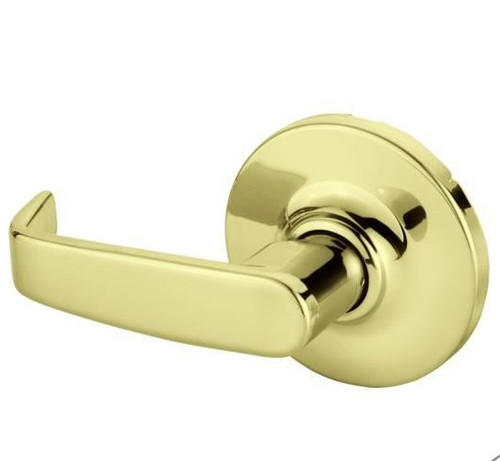 Sargent 10U93GL-3 Polished Brass Half Dummy 10-Line L-Lever with G-Rose