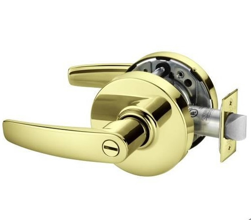 Sargent 10U65LB-3 Polished Brass Privacy 10-Line B-Lever with L-Rose