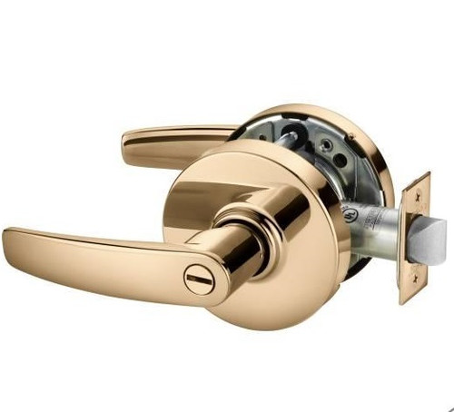 Sargent 10U65LB-9 Polished Bronze Privacy 10-Line B-Lever with L-Rose